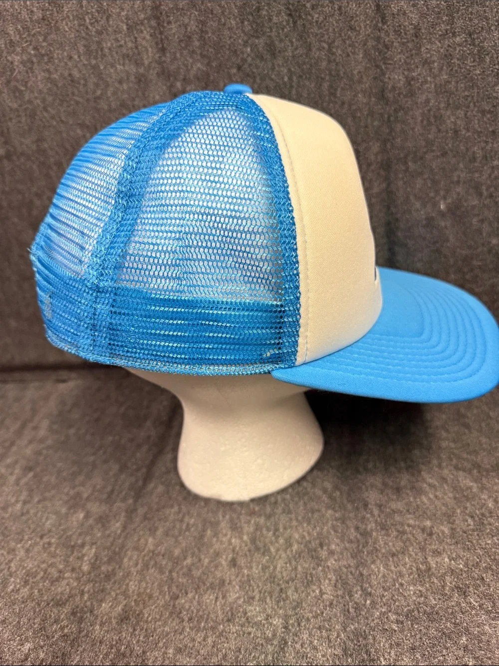 Gravity Falls Disney White and Blue Kids Trucker Hat with Tree Emblem